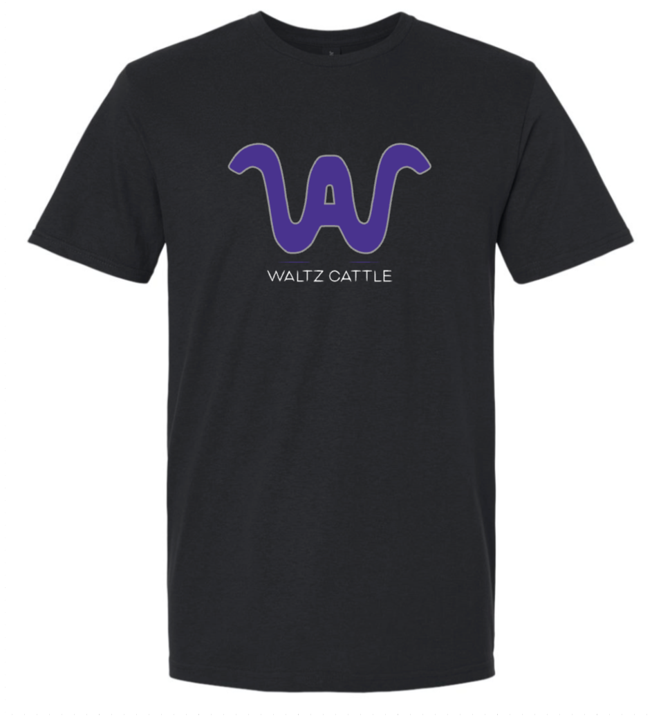 Waltz Black Tee | Unisex & Youth