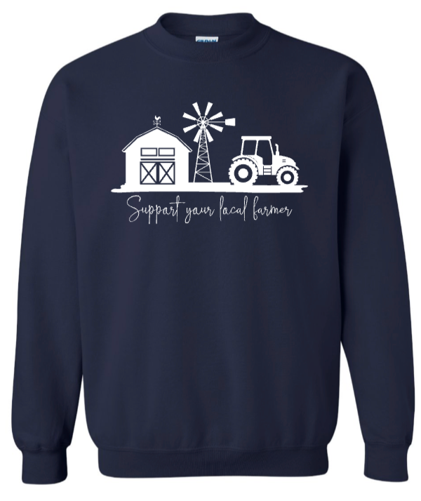SUPPORT YOUR FARMERS - Navy