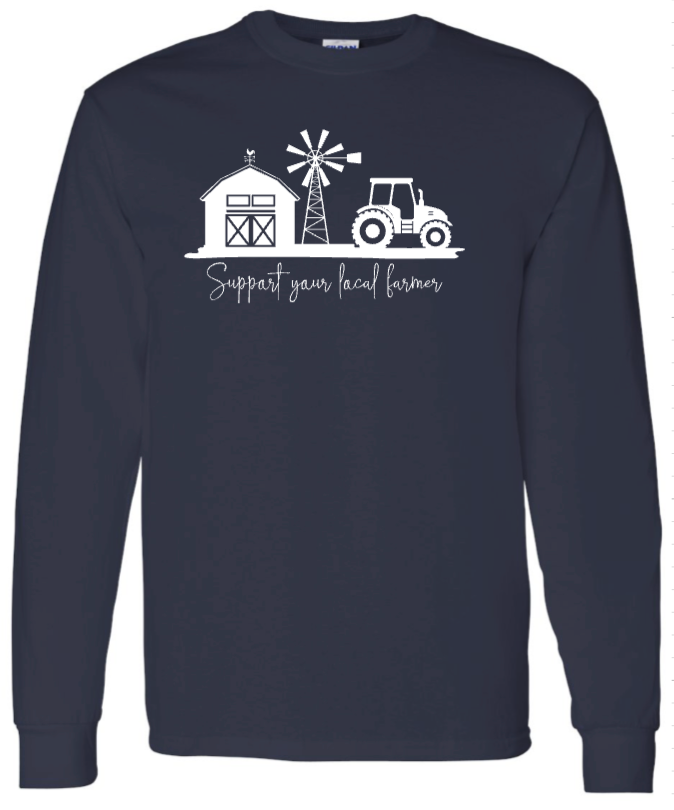 SUPPORT YOUR FARMERS - Navy