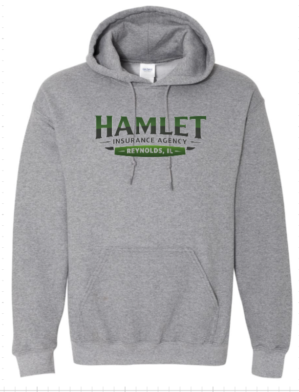 HMI | Grey Hooded Sweatshirt