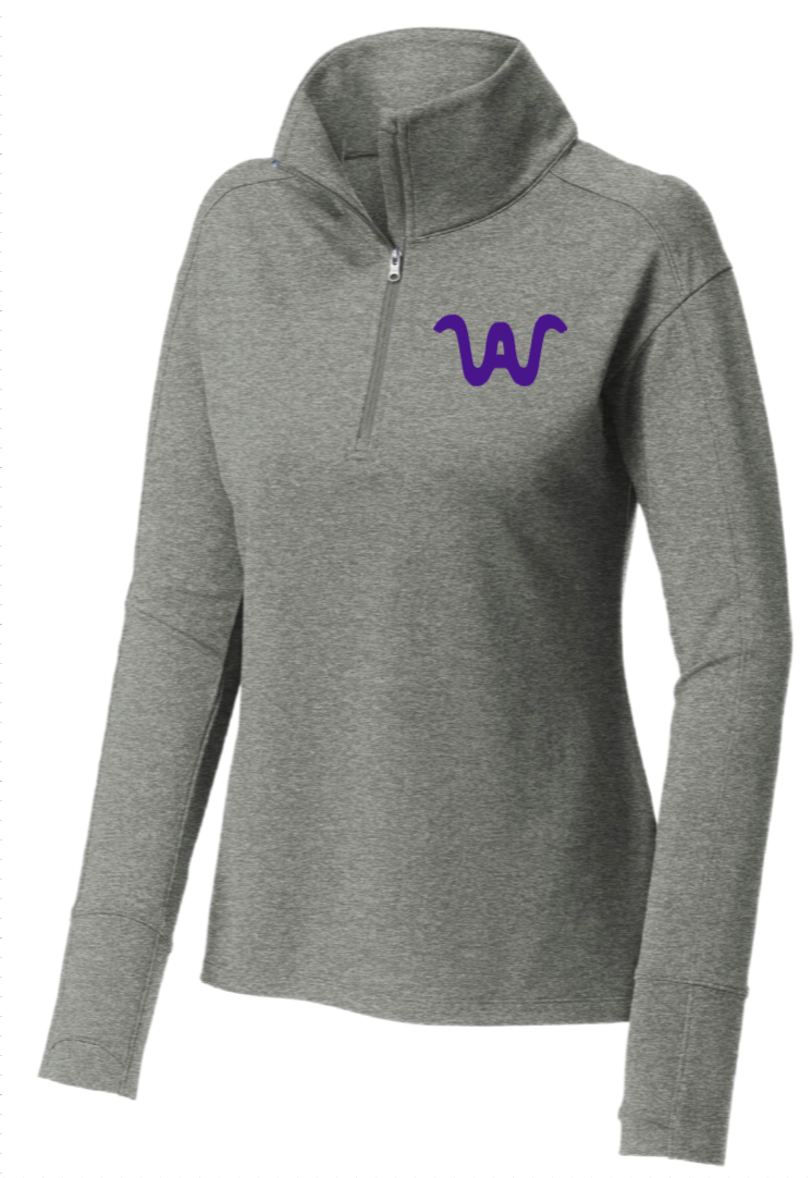 Waltz Grey 1/4 Zip | Women's & Men's