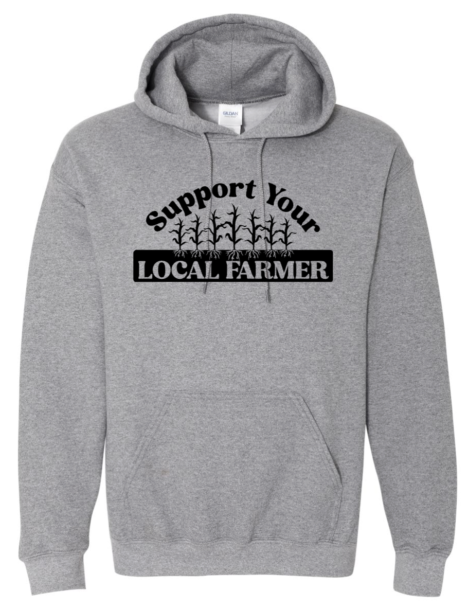 SUPPORT YOUR FARMERS - Grey