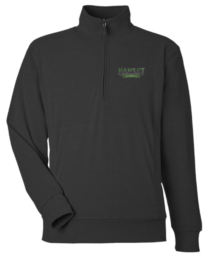 HMI | J. America Black 1/4 Zip | Women's & Men's