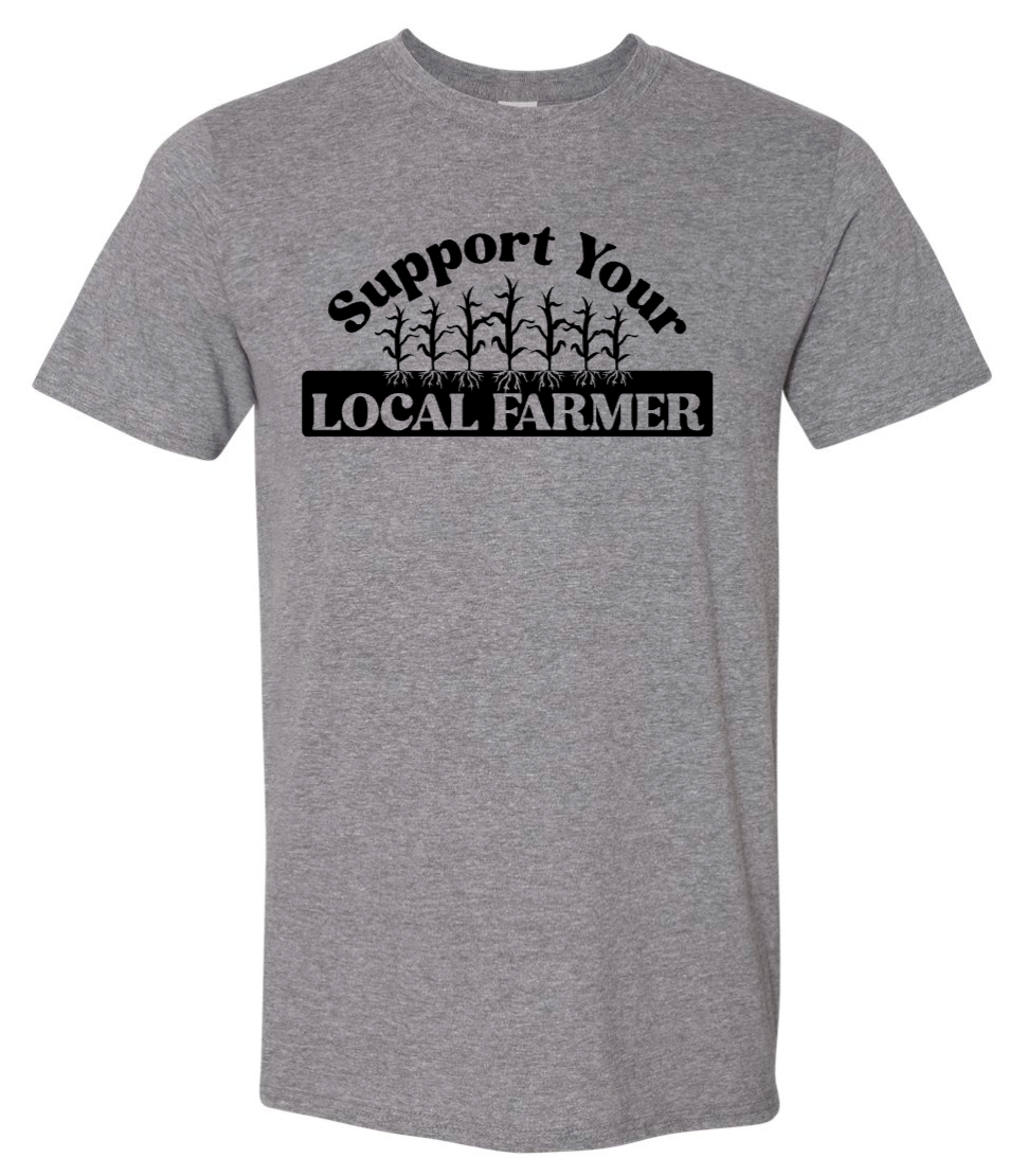 SUPPORT YOUR FARMERS - Grey