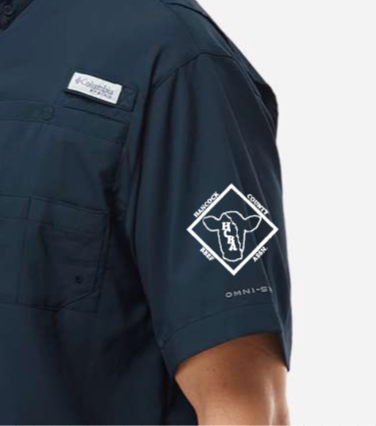 HCBA | 100% USA Beef | Columbia PFG Performance Shirt