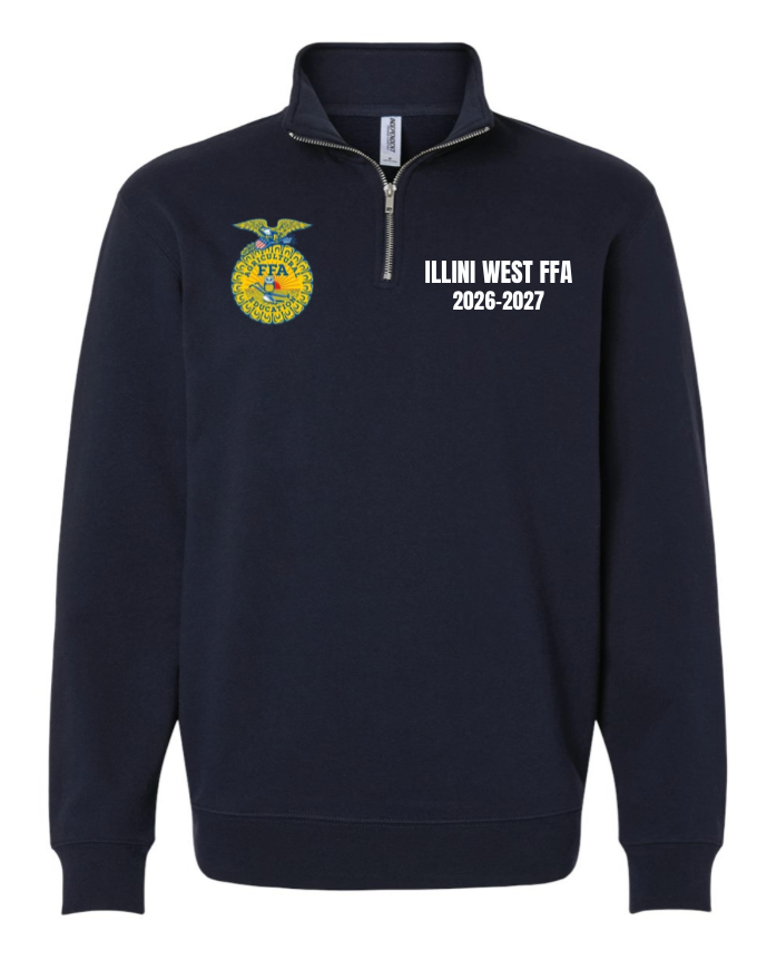 IWFFA | ITC Navy 1/4 Zip | Unisex