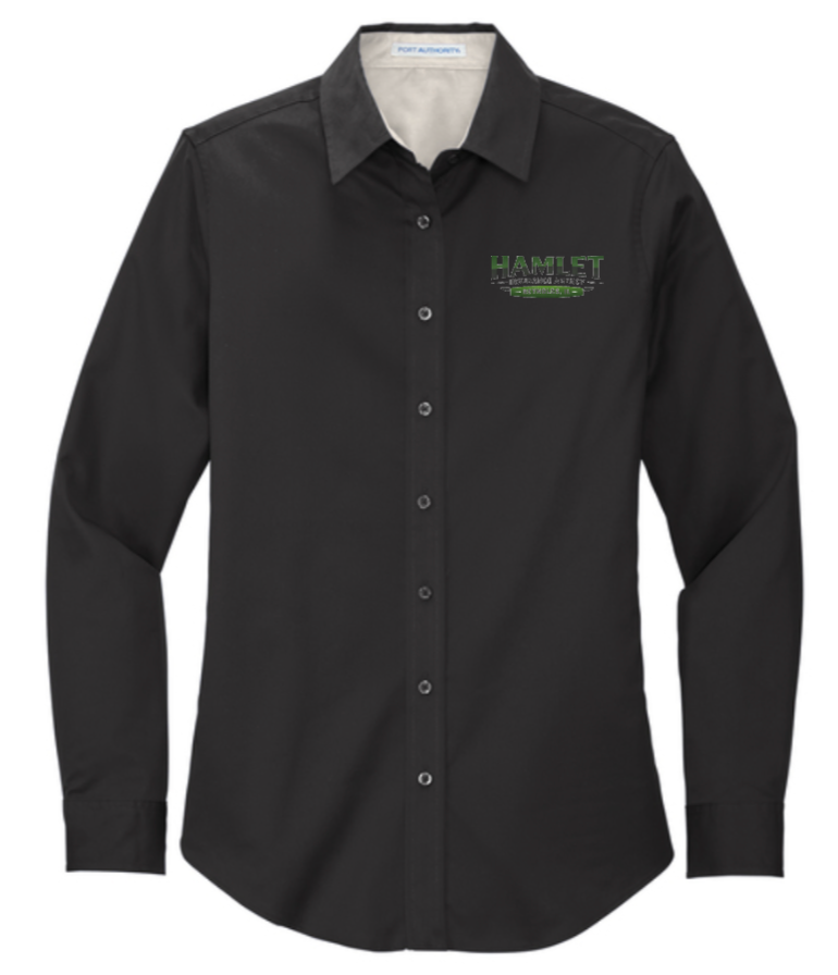 HMI | Port Authority Black Button Down | Men's & Women's