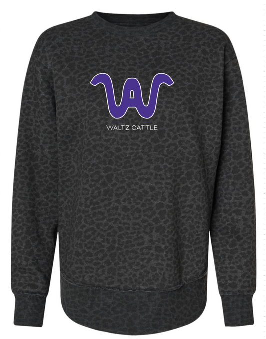 Waltz Cheetah Crew | Women's