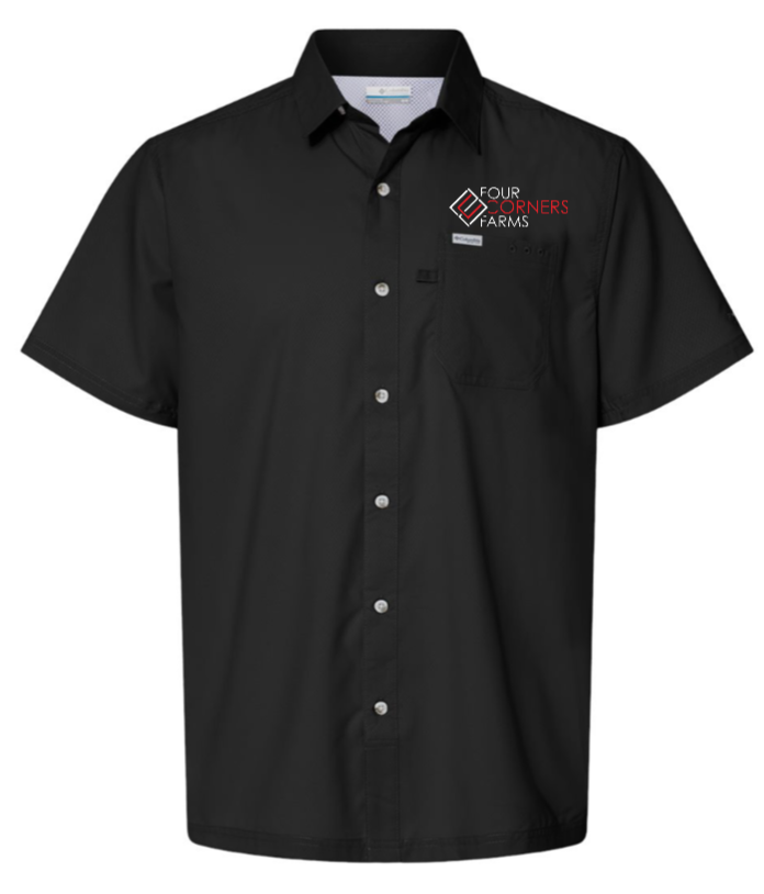 FCF | PFG Black Columbia Shirt | Men's