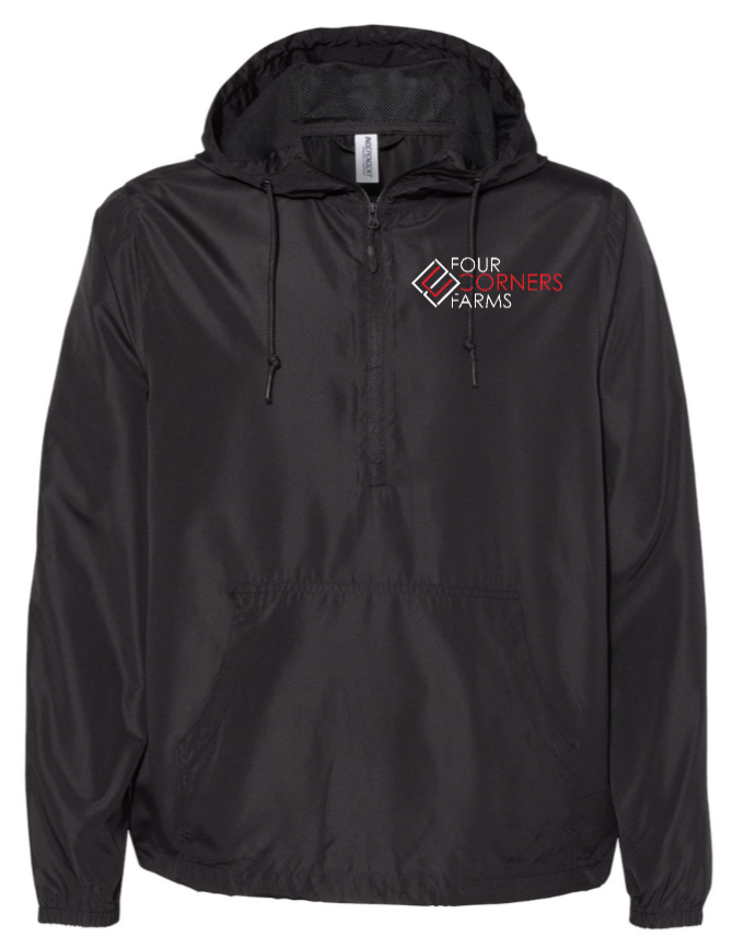FCF | Black Windbreaker | Unisex