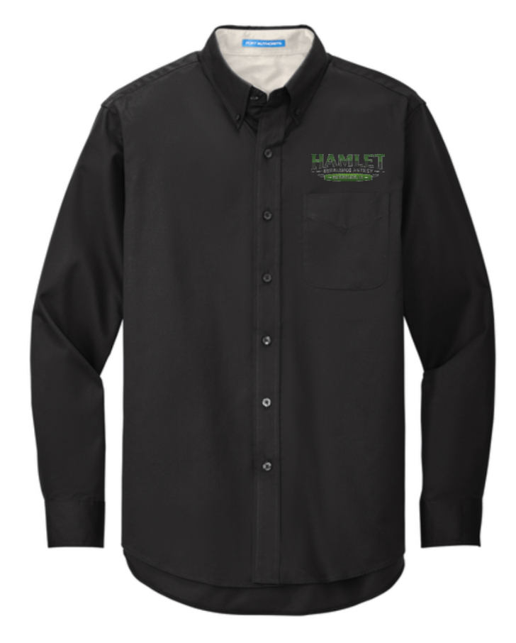 HMI | Port Authority Black Button Down | Men's & Women's