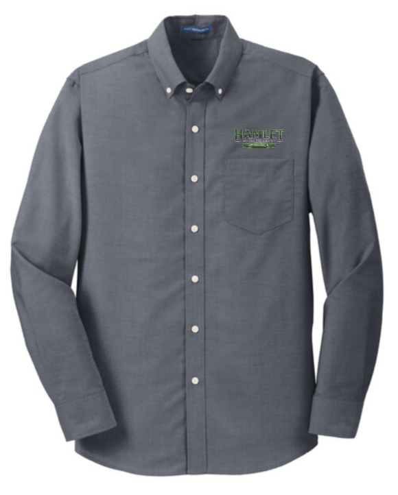 HMI | Port Authority Grey Button Down | Men's & Women's