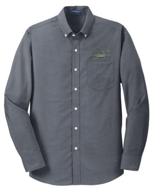 HMI | Port Authority Grey Button Down | Men's & Women's