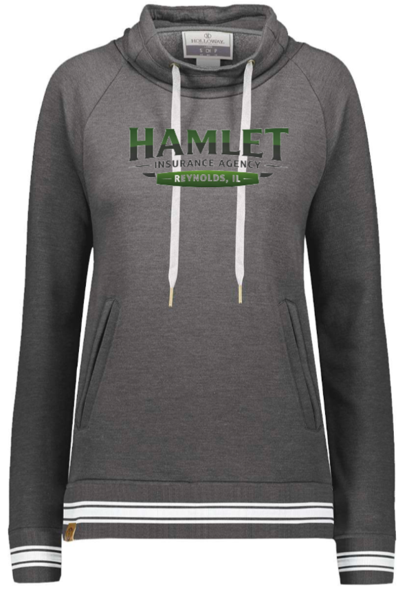 HMI | Holloway Striped Mockneck Sweatshirt | Women's