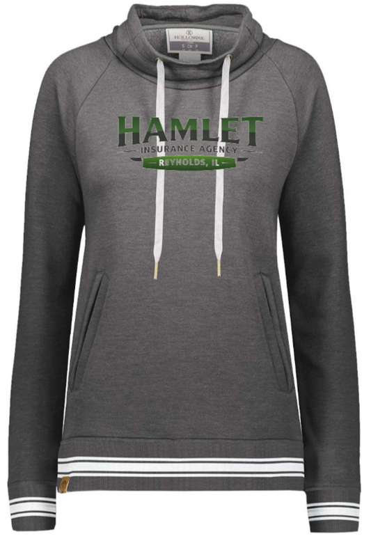 HMI | Holloway Striped Mockneck Sweatshirt | Women's