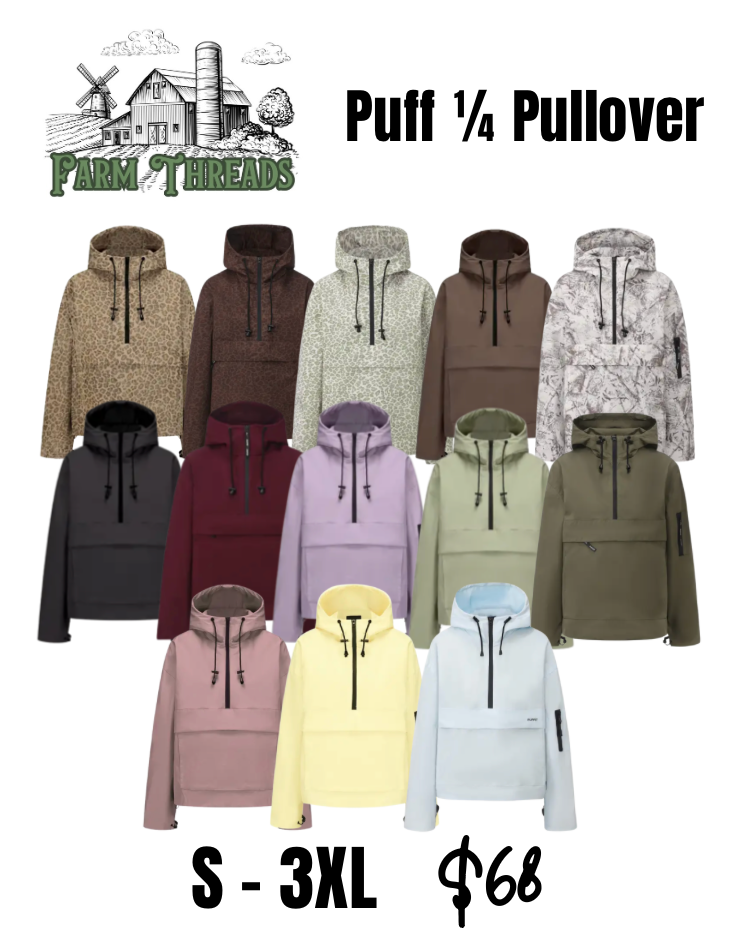 Puff It Windbreaker (Pick your color!)