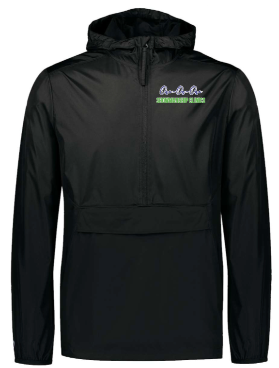 1on1 | Holloway Black Windbreaker | Youth