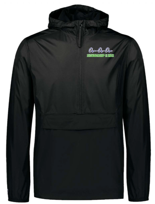 1on1 | Holloway Black Windbreaker | Youth
