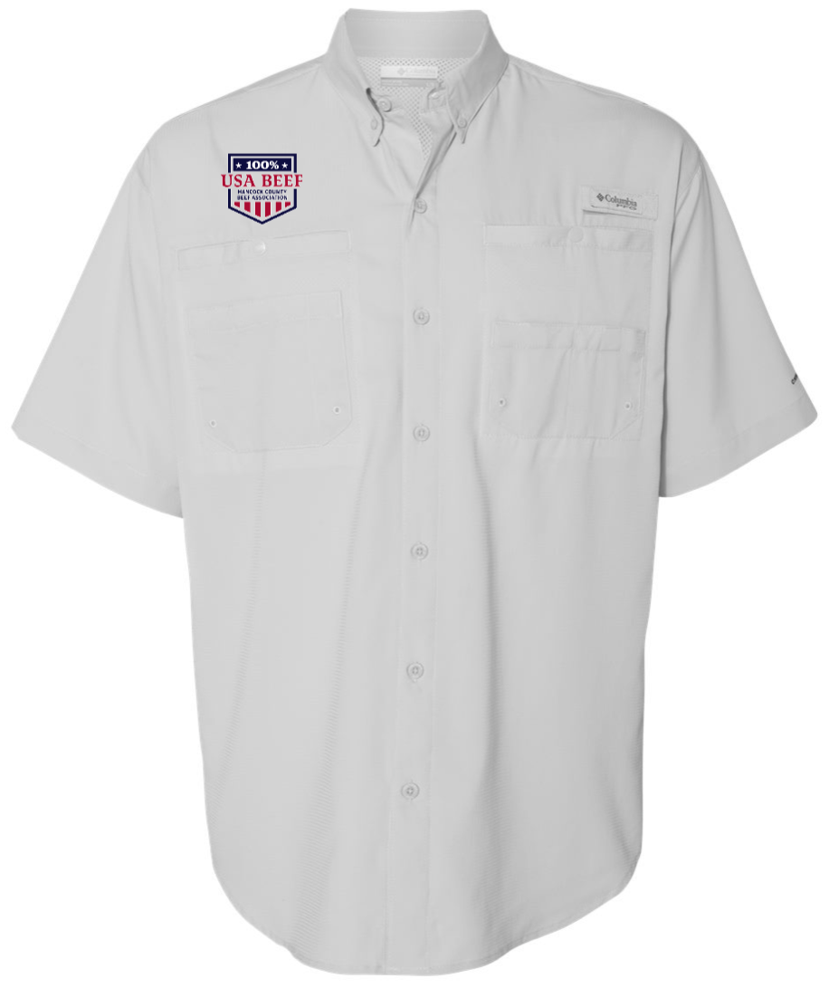 HCBA | 100% USA Beef | Columbia PFG Performance Shirt