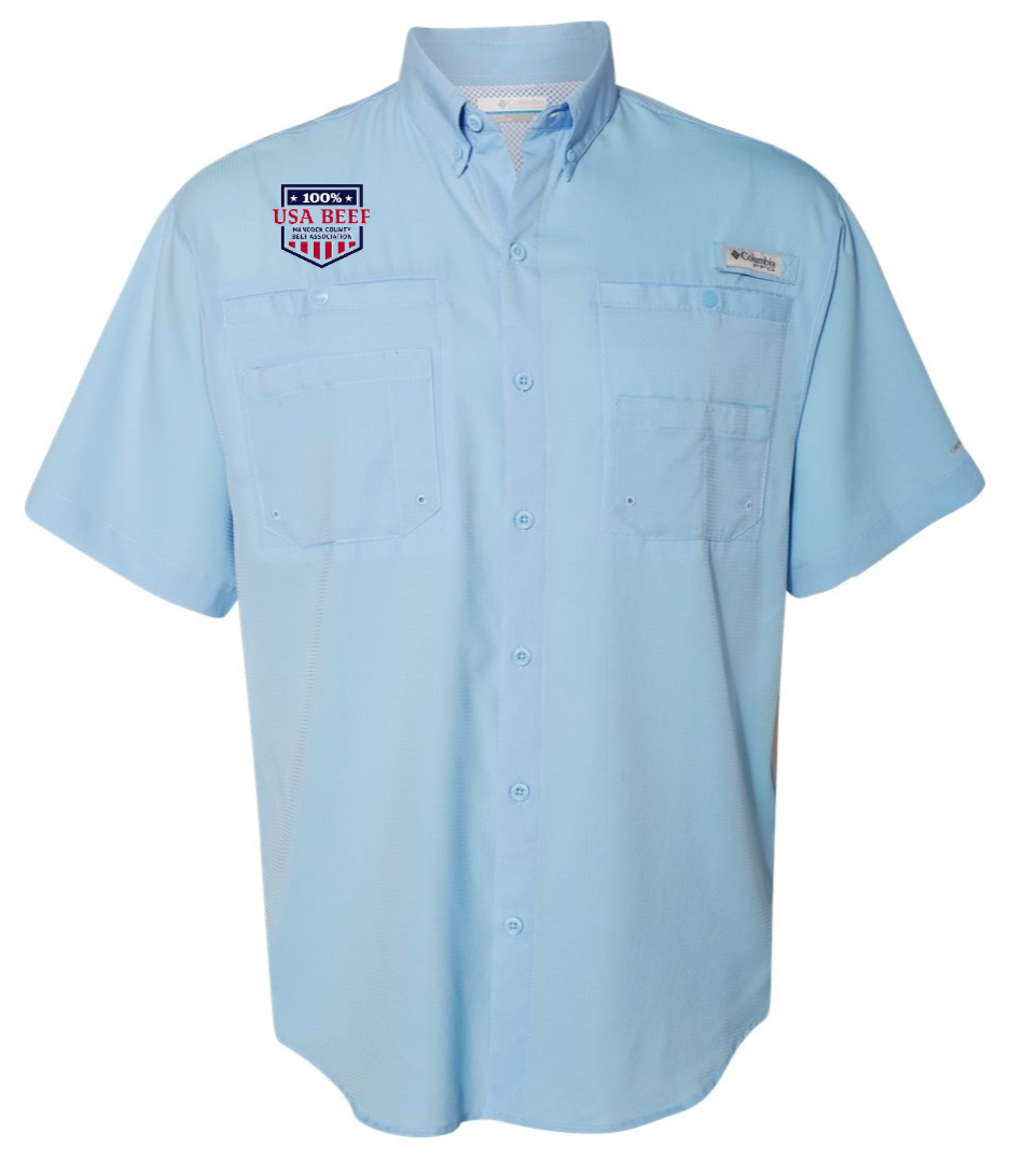 HCBA | 100% USA Beef | Columbia PFG Performance Shirt