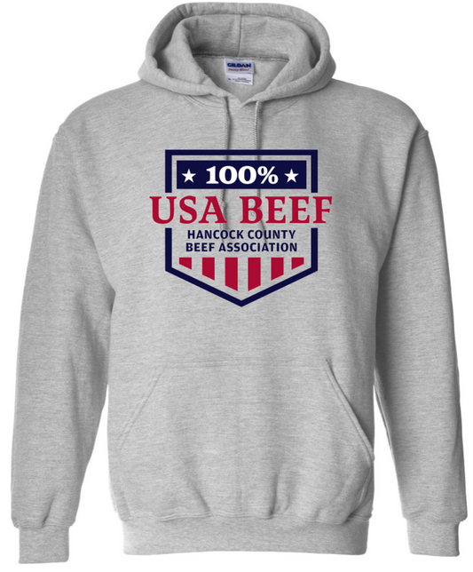 HCBA | Grey Hooded Sweatshirt