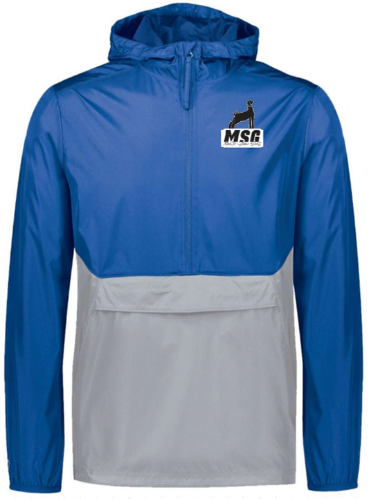 MSG | Blue Holloway Windbreaker | Unisex