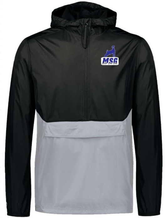MSG | Black Holloway Windbreaker | Unisex