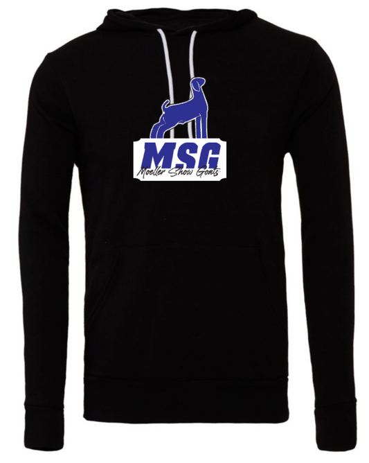 MSG | Bella & Canvas Black Hooded Sweatshirt | Unisex & Youth