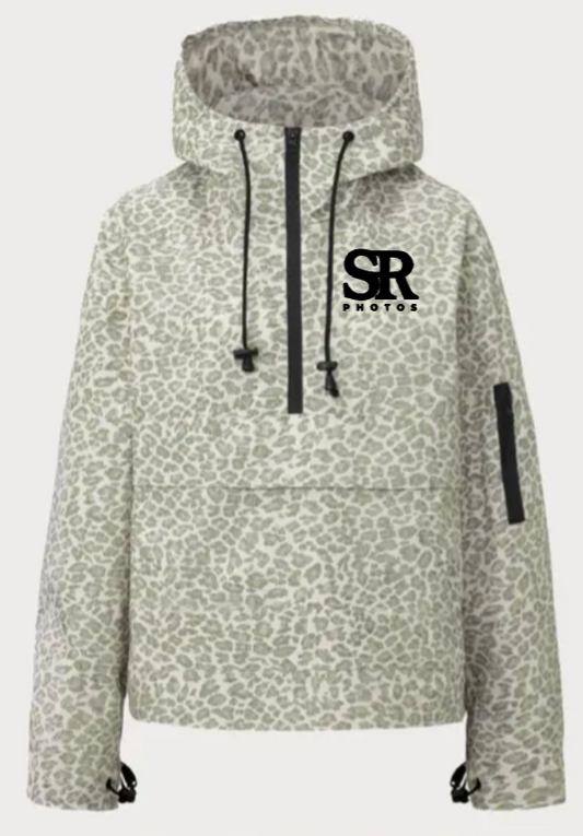 SRP | Green/White Cheetah Windbreaker | Women's