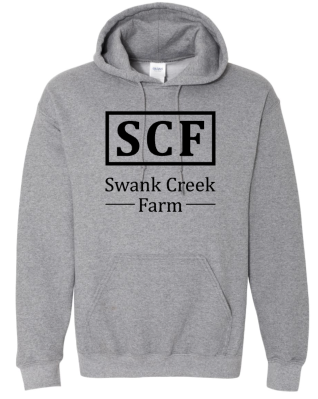 SCF | Grey Hooded Sweatshirt