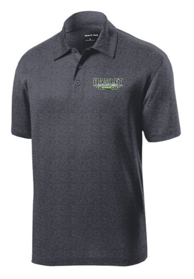 HMI | Sport Tek Dark Heather Polo | Men's
