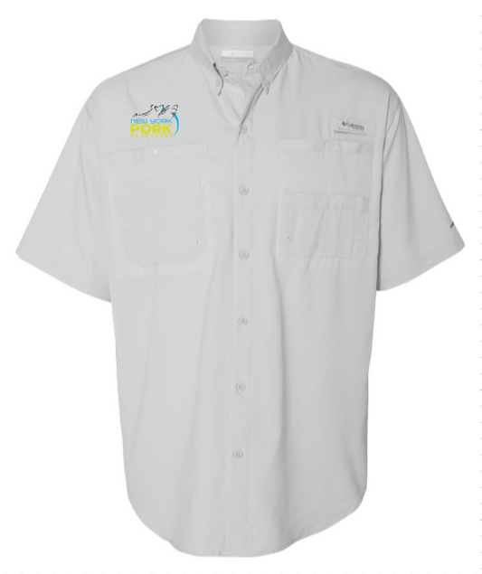 NYPP | Columbia Cool Grey PFG Performance Shirt | Men's