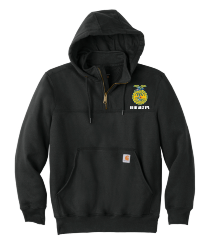 IWFFA | Black Carhartt 1/4 Zip | Men's