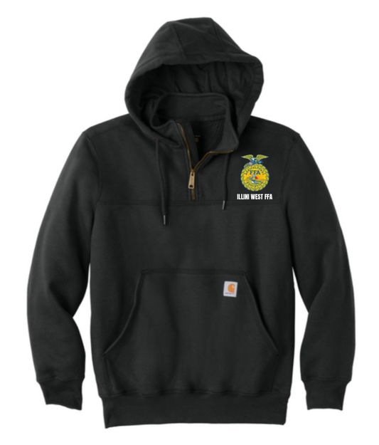 IWFFA | Black Carhartt 1/4 Zip | Men's