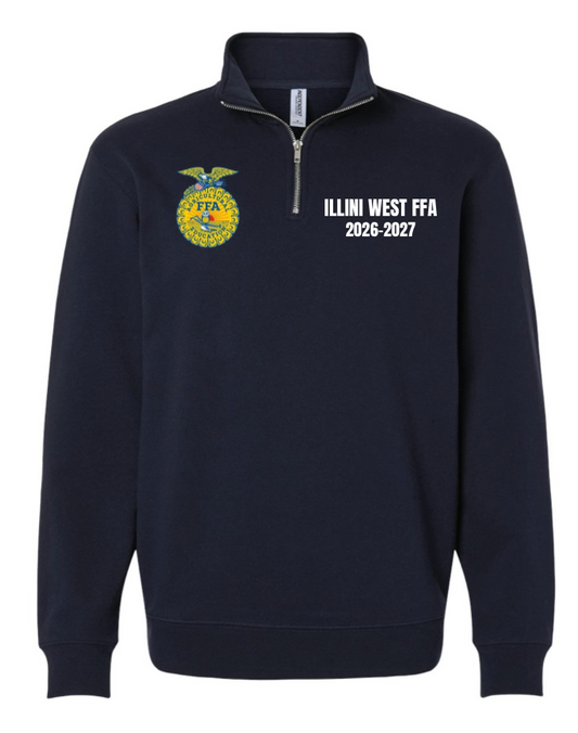 IWFFA | ITC Navy 1/4 Zip | Unisex