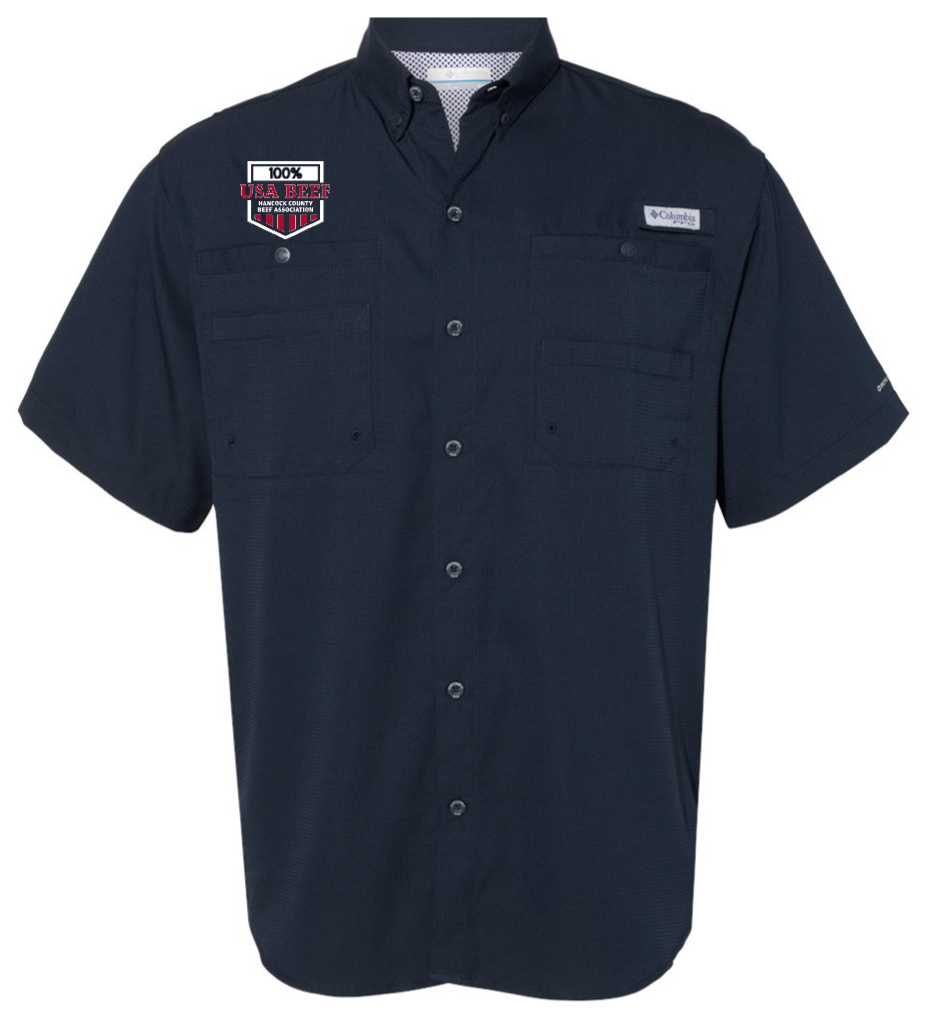 HCBA | 100% USA Beef | Columbia PFG Performance Shirt