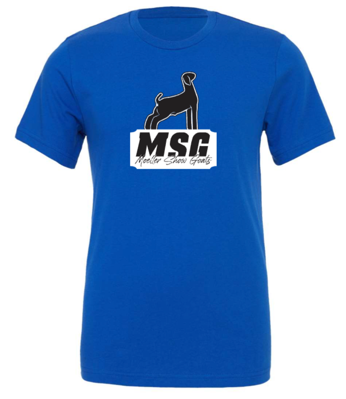MSG | Bella & Canvas Blue Tee | Unisex & Youth