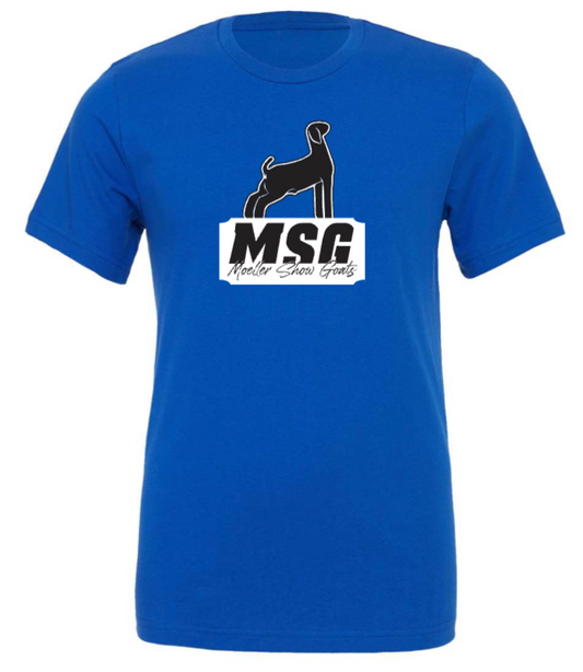 MSG | Bella & Canvas Blue Tee | Unisex & Youth