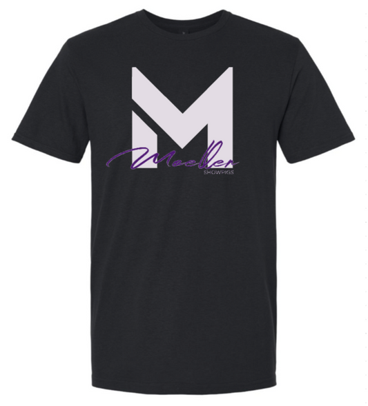 Moeller Showpigs | Bella & Canvas Black Tee | Unisex & Youth
