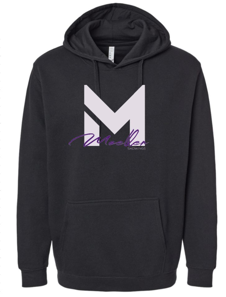 Moeller Showpigs | LAT Black Hooded Sweatshirt | Unisex & Youth